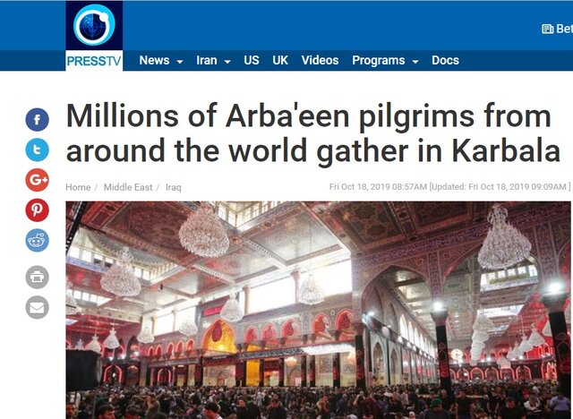 سکوت رسانه‌های غربی در برابر بزرگترین گردهمایی انسانی