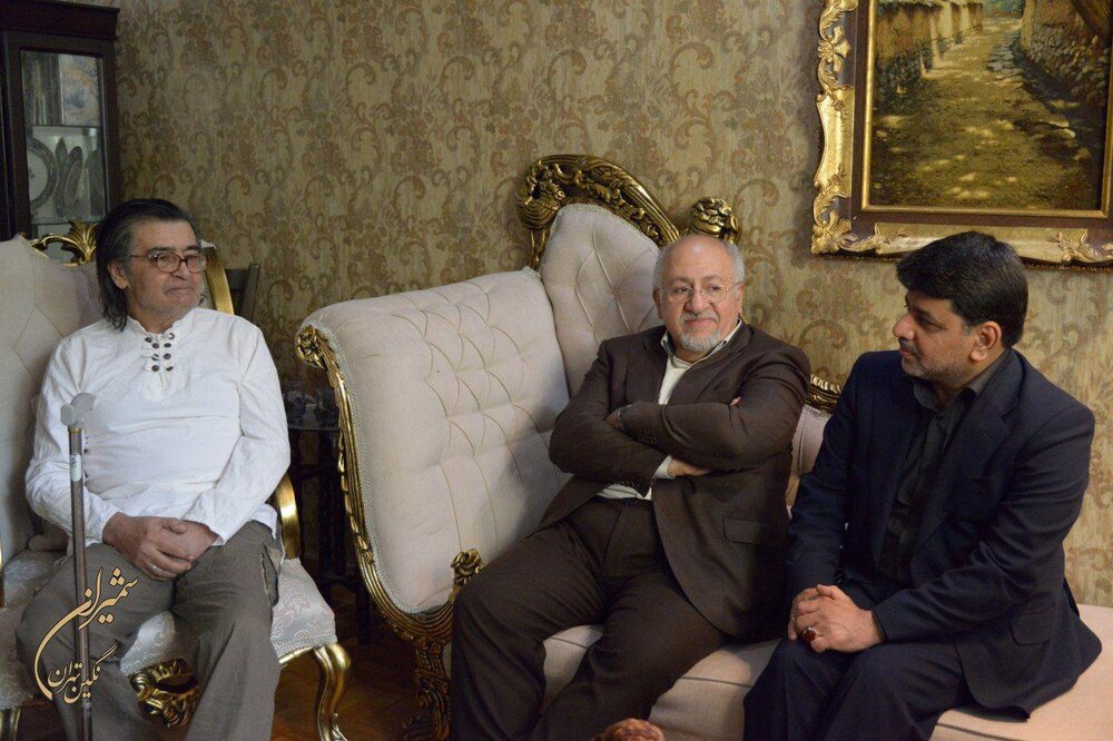 مدیران و مسئولان شهر تهران میهمان رضا رویگری و همسرش 