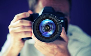 لنز دوربین عکاسی