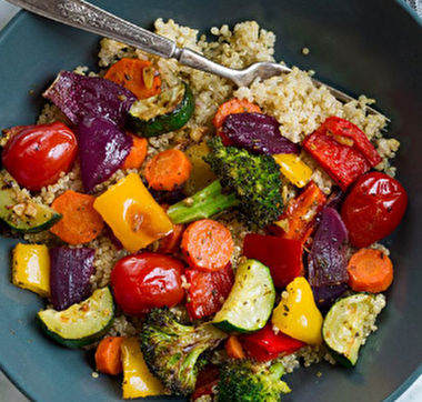 سبزیجات را چگونه در فر برشته کنیم؟