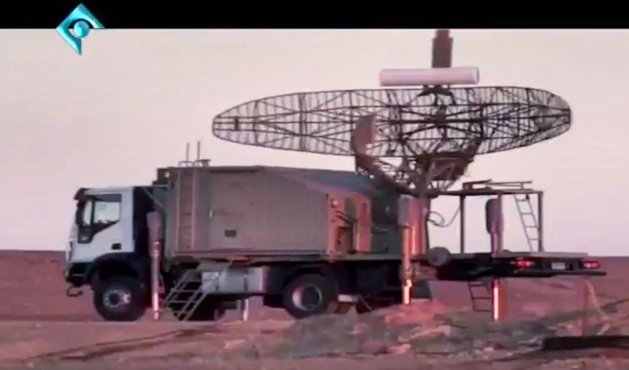 نمونه متحرک رادار کاوش مجهز به سامانه IFF