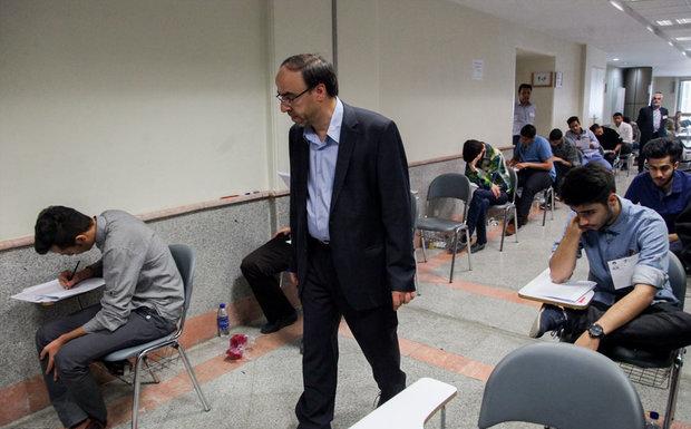 کدخدایی در جلسه آزمون