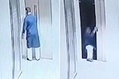 اشتباه مرگبار هنگام سوار شدن به آسانسور!