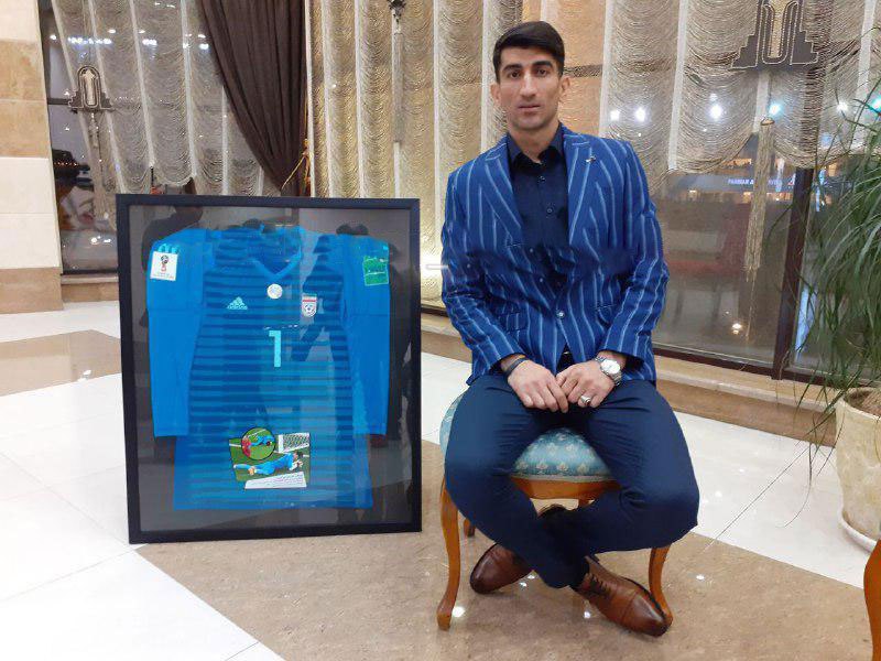 بیرانوند پیراهن جام جهانی اش را فروخت