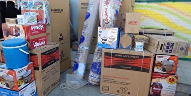 جهیزیه‌ای که توسط اشرار در آتش سوخته بود تامین شد