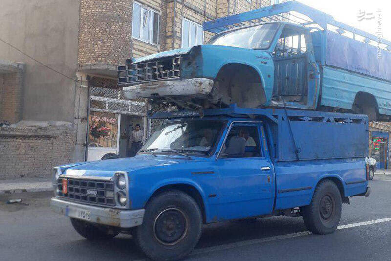 حمل نیسان توسط نیسان + عکس