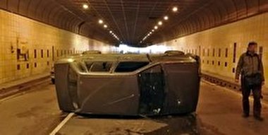 واژگونی مرگبار پراید در بزرگراه سعیدی