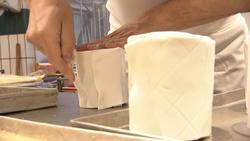 استقبال بی سابقه از کیک دستمال توالت در آلمان + فیلم