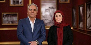 بهناز جعفری دیشب مهمان دورهمی شد
