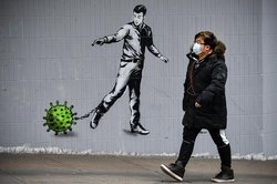 «کرونا» به روایت هنر خیابانی در سراسر جهان