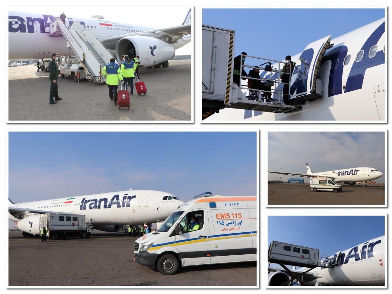 جزییات فرود اضطراری پرواز پاریس در تبریز + عکس