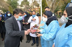تجلیل از پرستاران مراکز درمانی شمال تهران