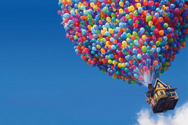 پرواز با بادکنک