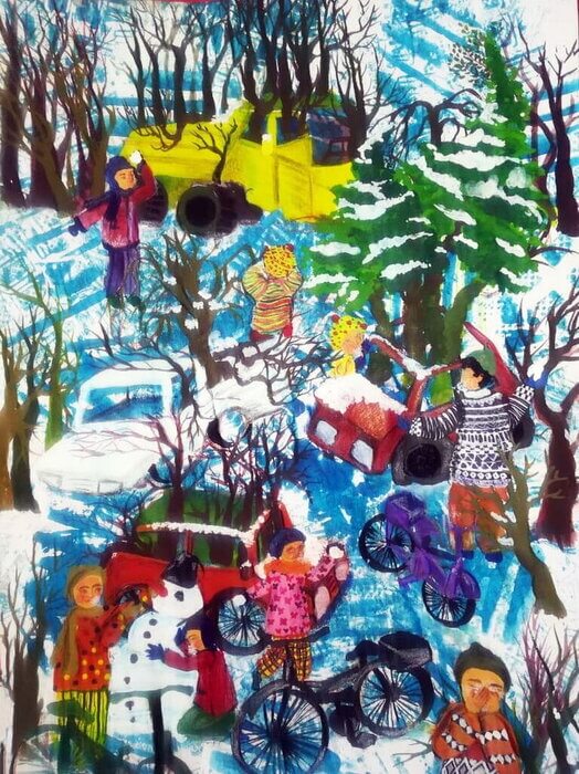 نقاشی فاطمه خسروپناه