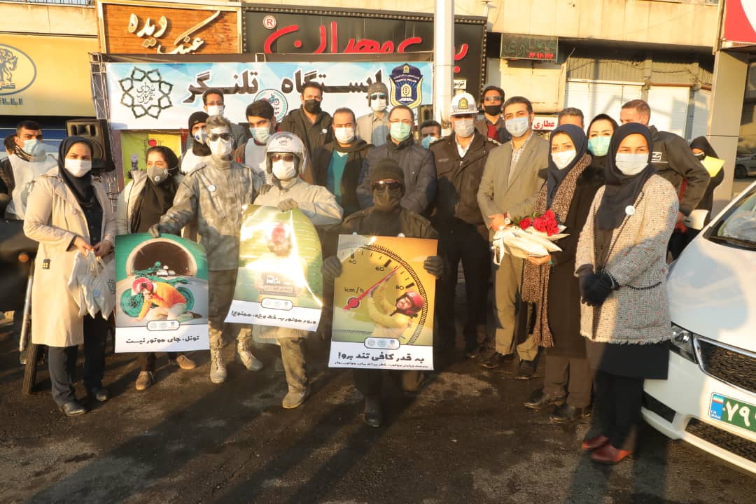 مانور موتور سوار خوب در میدان توحید برگزار شد موتورسوار خوب