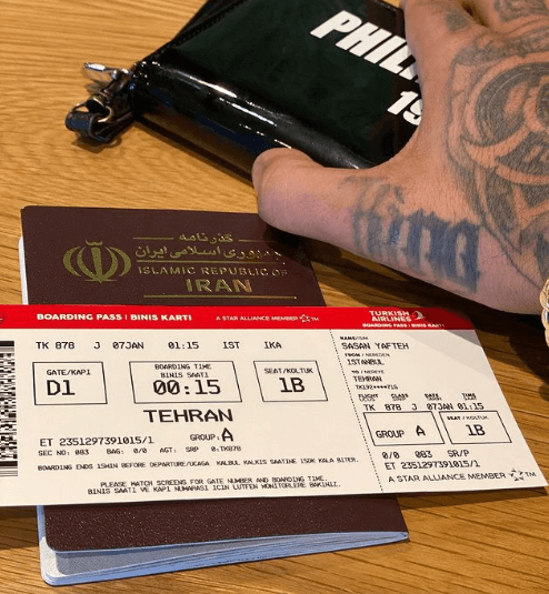 بازگشت ساسی مانکن به ایران