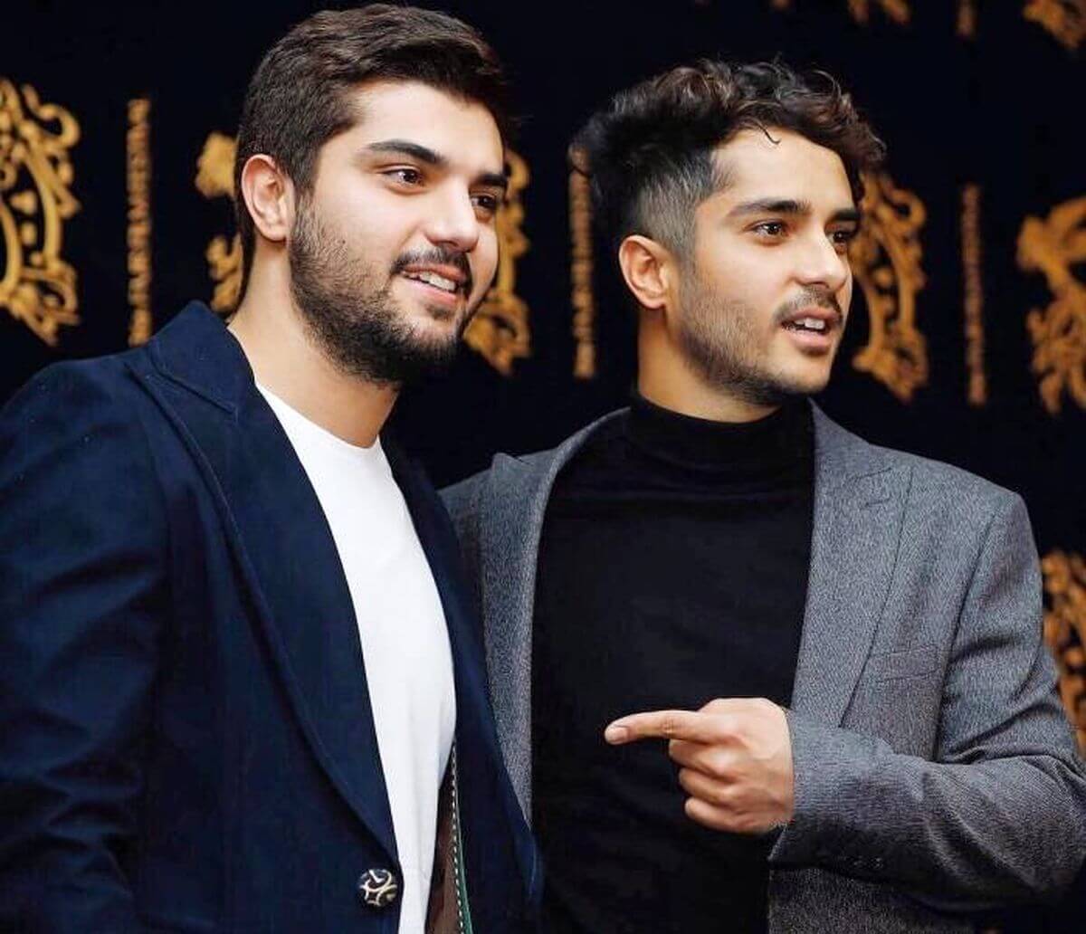 سینا مهراد و برادرش ساعد سهیلی