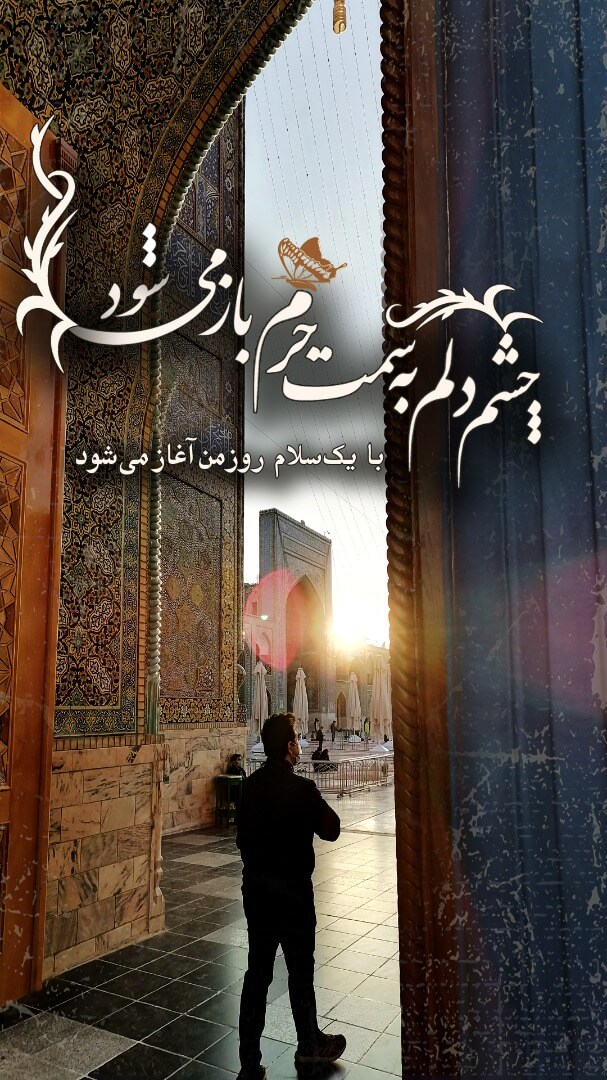 استوری حرم امام رضا (ع)