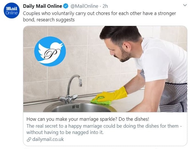 شستن ظرف ها، راز خوشبختی در ازدواج