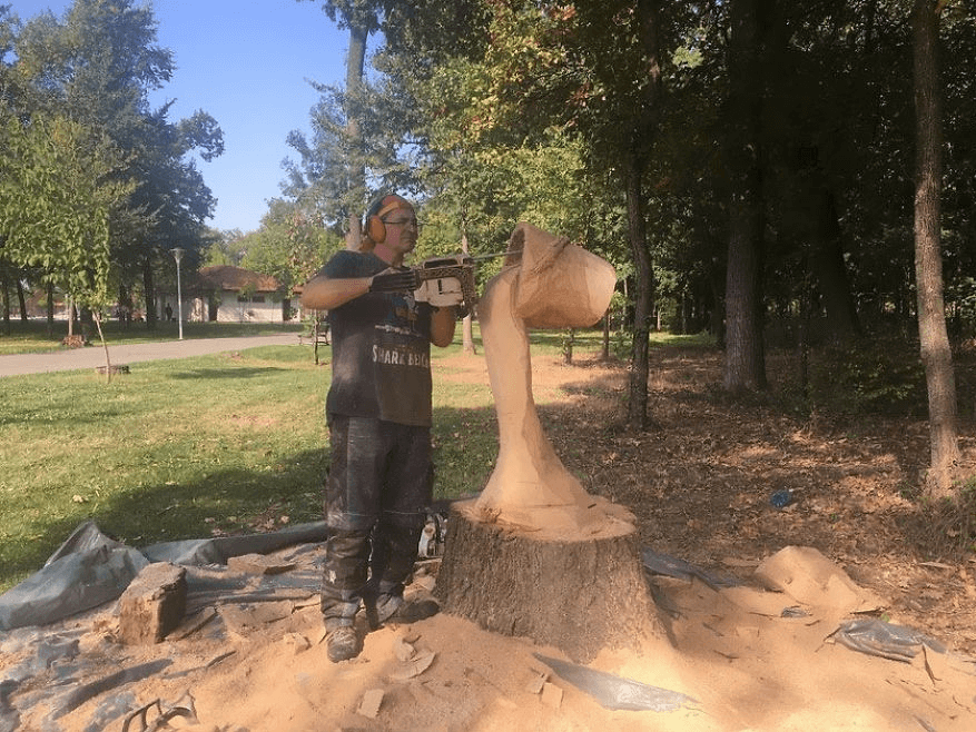 هنرنمایی مجسمه‌ساز خودآموز روی چوب + تصاویر