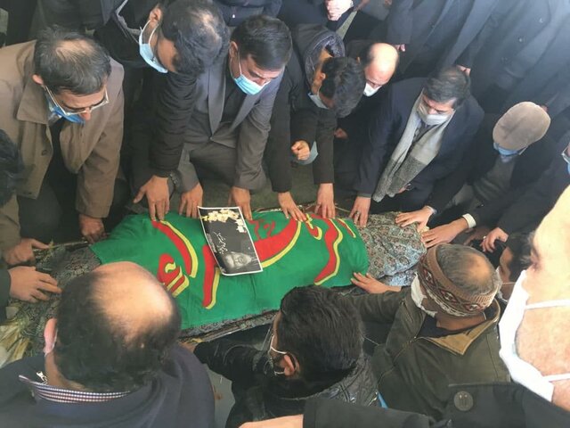 پیکر تشییع پیکر دکتر فاطمی