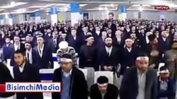 همخوانی سرود « خمینی ای امام » در حوزه علمیه لاهور + فیلم