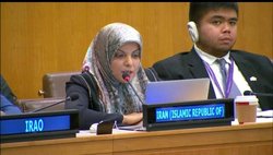 تنها زن سفیر و معاون نمایندگی ایران در سازمان ملل