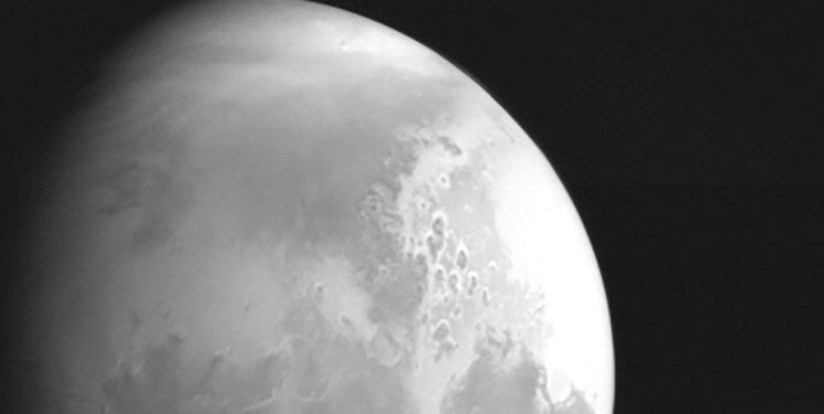 نخستین تصویر فضاپیمای چین از سیاره سرخ