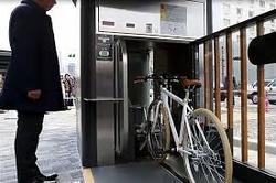 تکنولوژی جالب پارکینگ زیرزمینی دوچرخه در ژاپن + فیلم