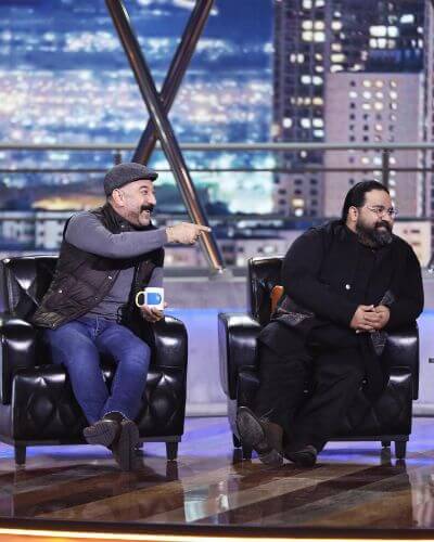 تماشای برنامه علی انصاریان در همرفیق از نماوا رایگان شد علی انصاریان و رضا صادقی در همرفیق