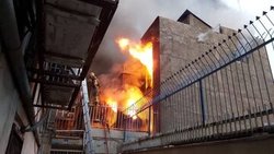 آتش‌سوزی در شیرخوارگاه آمنه +فیلم