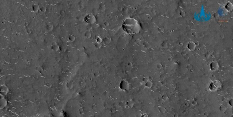 چین جدیدترین تصاویر از مریخ را منتشر کرد