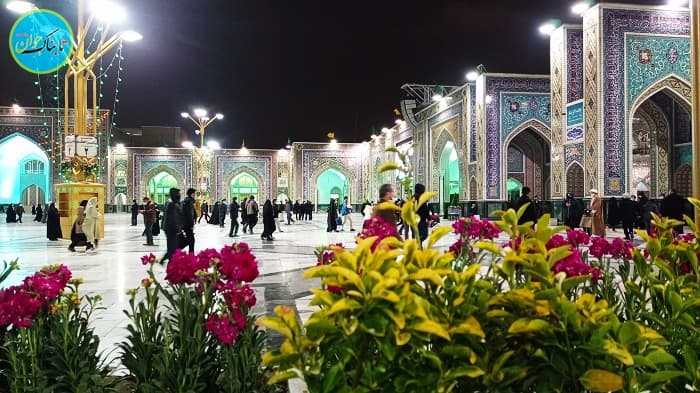 صحن پیامبر اعظم (ص) در شب عید مبعث