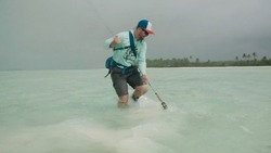 لحظه وحشتناک حمله کوسه به ماهیگیر! + فیلم
