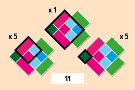 جواب معمای مثلث ها