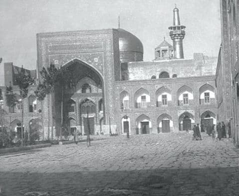 ۲ قاب از حرم امام رضا (ع) با صد سال اختلاف+عکس حرم رضوی