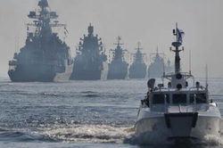 گزارش شبکه چینی از رزمایش دریایی ایران و روسیه + فیلم