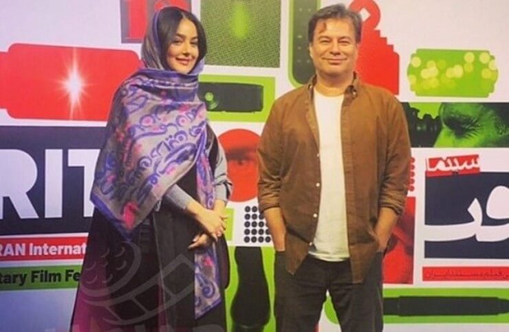 پیمان قاسم خانی و همسرش میترا ابراهیمی