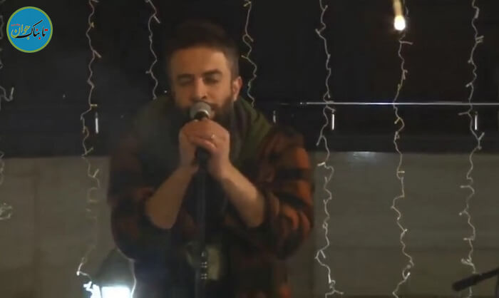 کنسرت بنیامین بهادری روی پشت بام خانه