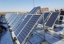 عملیات احداث اولین نیروگاه خورشیدی منطقه ۱۹ تهران آغاز شد