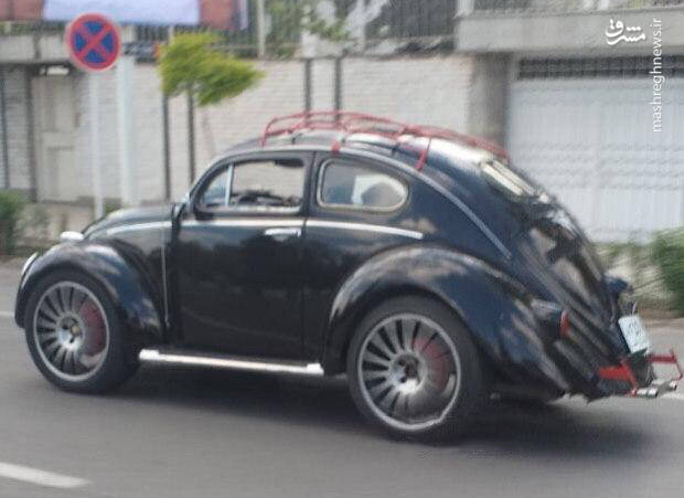 فولکس اسپرت در خیابان‌های تهران +عکس