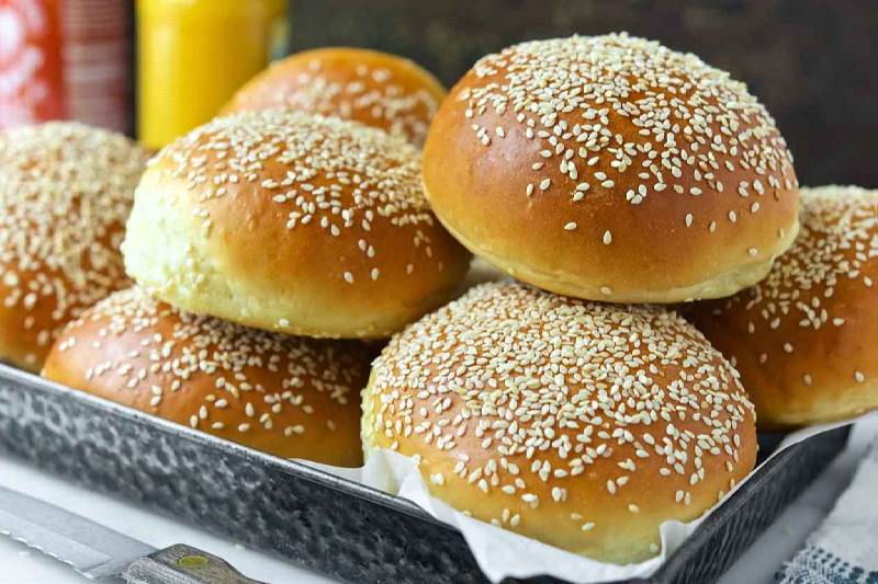 طرز تهیه نان همبرگر خانگی