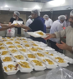 توزیع بیش از 22 هزار وعده غذای گرم در بین نیازمندان پایتخت