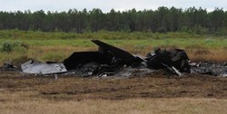 سقوط یک جنگنده «اف-۲۲» آمریکا در فلوریدا