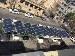 بازسازی و نصب 66 پنل خورشیدی در بوستان های شمال شرق تهران