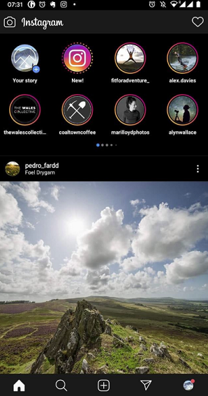 قابلیت نمایش دوگانه استوری‌ها در اینستاگرام