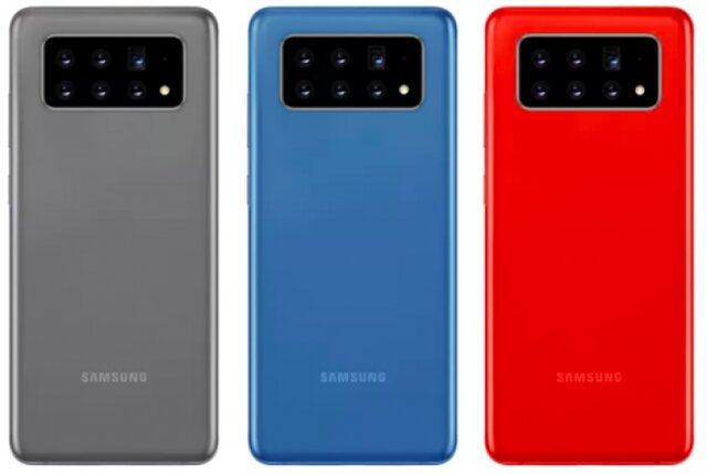 ثبت اختراع سامسونگ با ۶ دوربین متحرک!