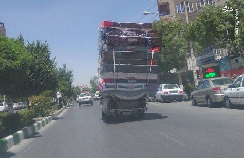 باربری عجیب پیکان وانت + عکس