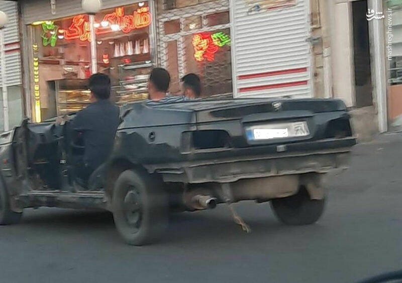 عجیب ترین خودرو پرشیا