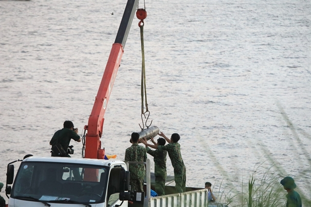 خنثی سازی «بمب ۲۸۰ کیلوگرمی آمریکایی» در ویتنام